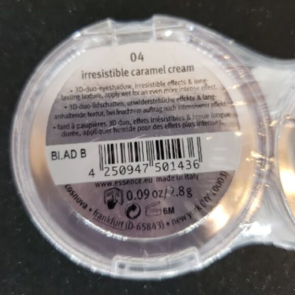Lot 3 -of Essence 3D Eyeshadow Duo - Irresistible Caramel - Brand New - Picture 4 of 8